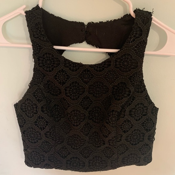 floral two piece homecoming dress set - Picture 2 of 3